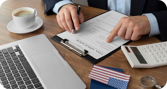 You get real-time feedback from people who used to issue visas