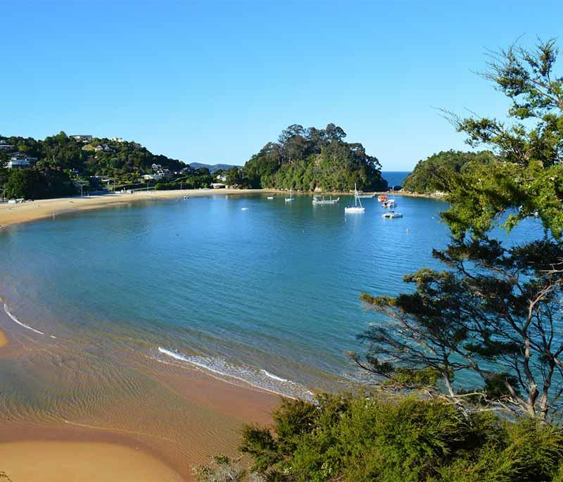 Abel Tasman National Park, Nelson - Known for its golden beaches, turquoise waters, and scenic coastal walking tracks.