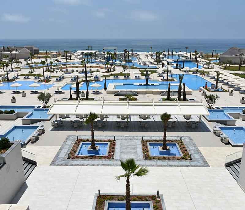 Agadir - A Beach Resort Town: Popular for its sandy beaches, modern resorts, vibrant nightlife, and sunny weather.