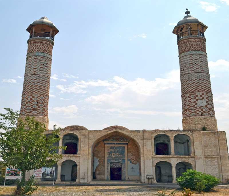 Ruins of Agdam, a once-thriving city in Azerbaijan, now abandoned and known as the 'Hiroshima of the Caucasus.