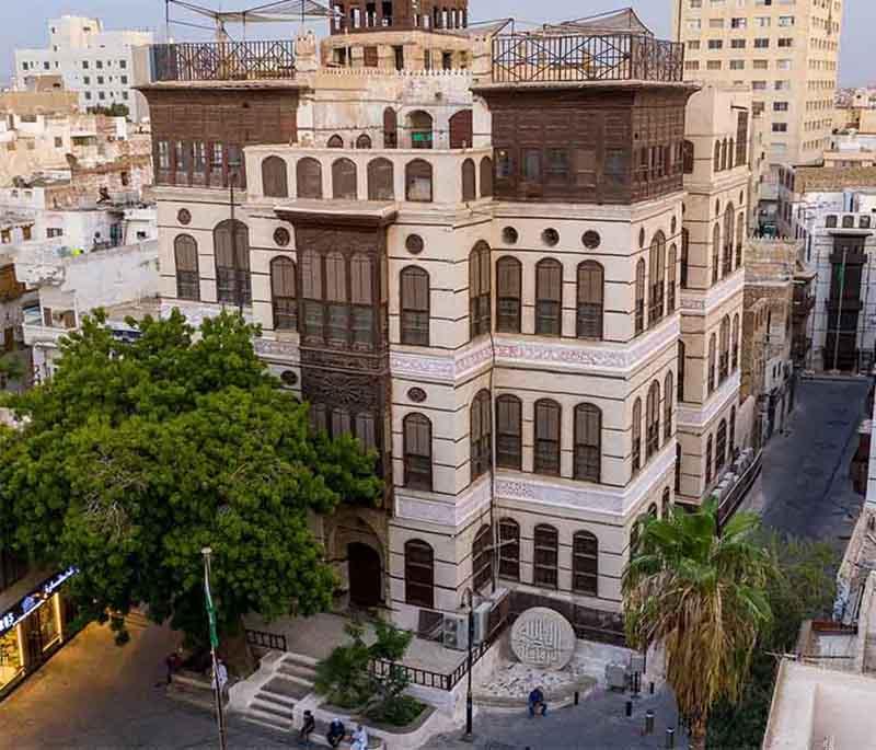 Al-Balad (Historic Jeddah) - Jeddah - The historic heart of Jeddah, featuring traditional buildings, souks, and landmarks.