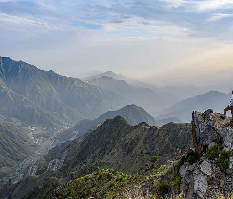 Al-Soudah Park - Asir - A national park known for its lush forests, hiking trails, and breathtaking views.