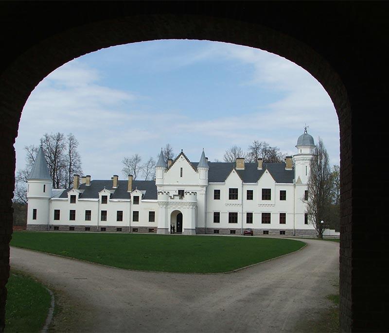 Alatskivi Castle, neo-Gothic, tours, cultural events, beautiful gardens; inspired by Scotland's Balmoral.