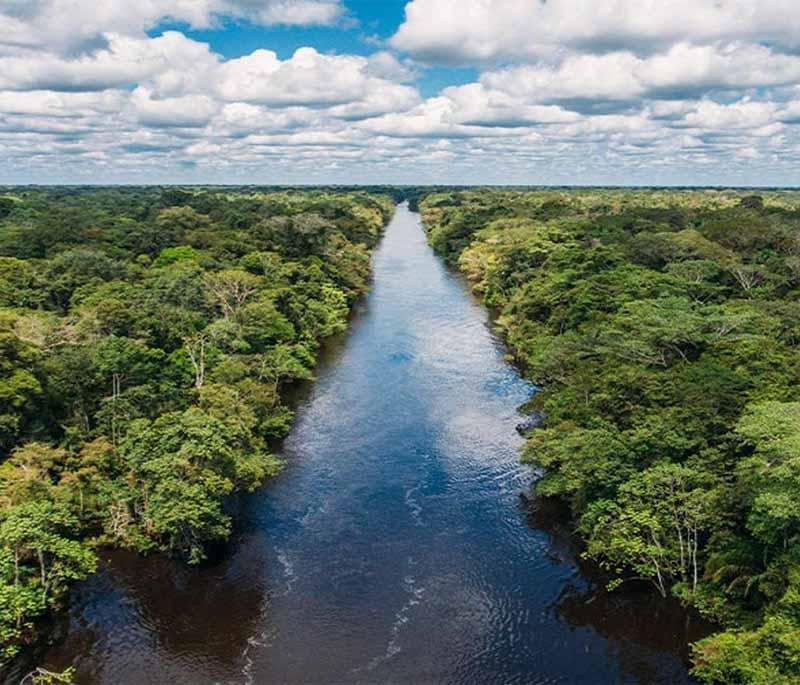 Amazon River - The largest river by discharge volume in the world, offering river cruises and jungle adventures.