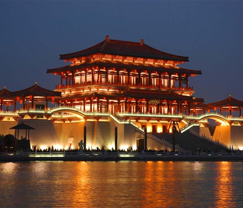 Ancient City of Xi'an, Shaanxi, is famed for its profound historical significance and relics like the Terracotta Army.