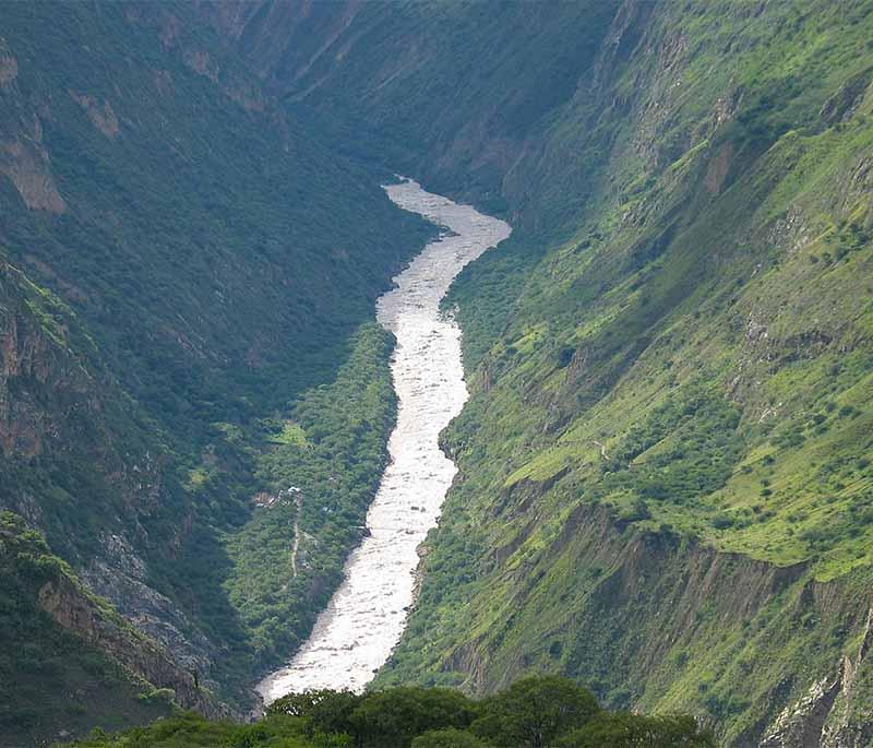 Apurimac Canyon - One of the deepest canyons in the world, known for its white-water rafting and dramatic landscapes.
