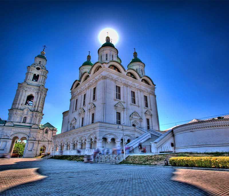 Astrakhan: This city has an old fort, different cultures, and is near the Caspian Sea. It's a mix of history and diversity.