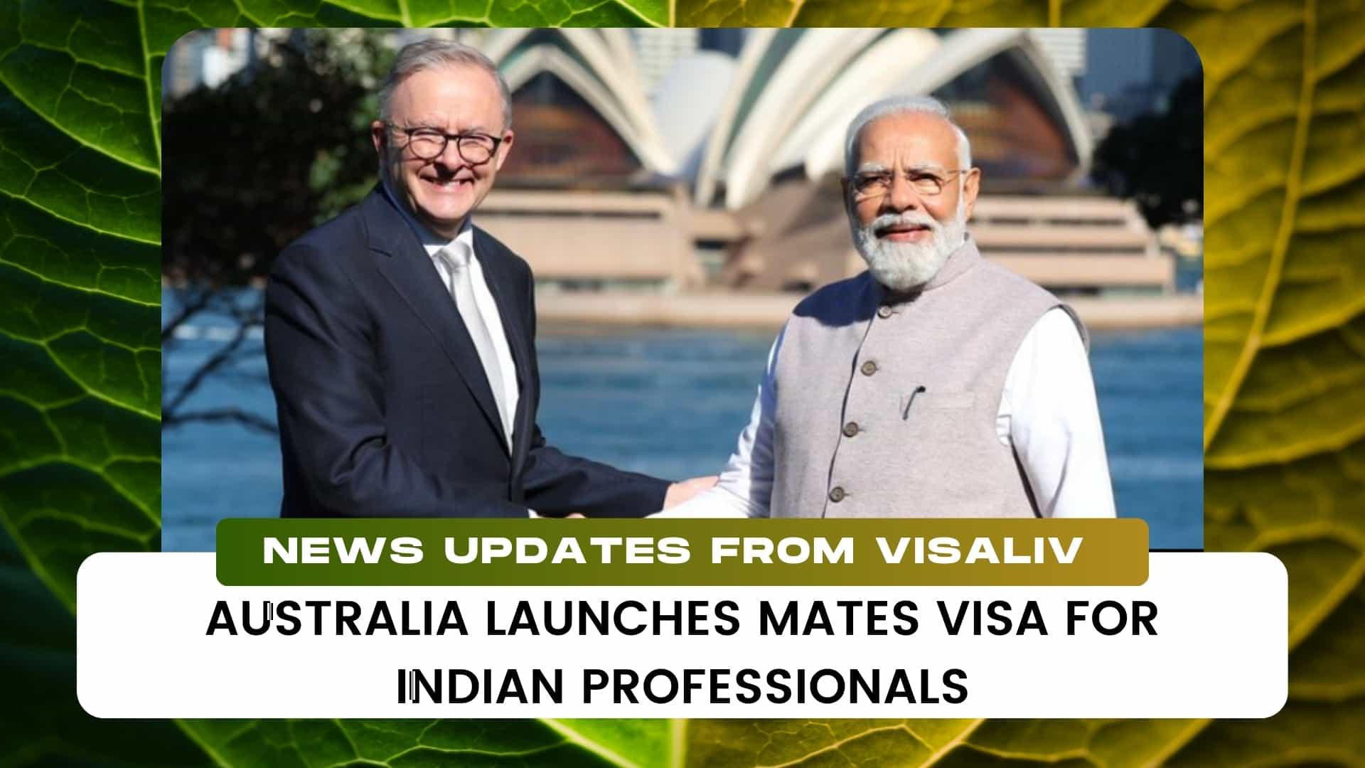 Australia introduces MATES visa for Indian professionals, boosting career growth and international work experience.