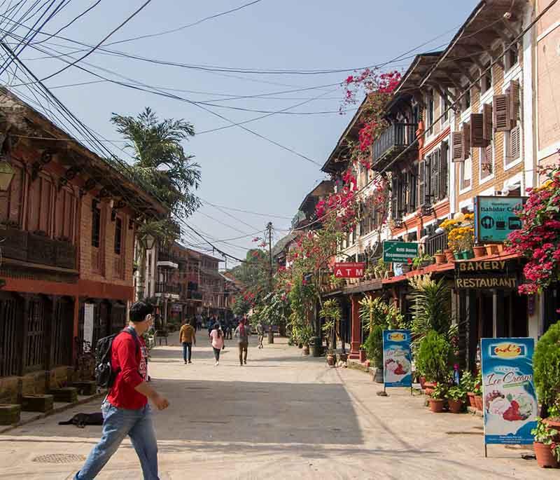 Bandipur, charming hilltop village: Preserved cultural heritage, traditional architecture, mountain views.