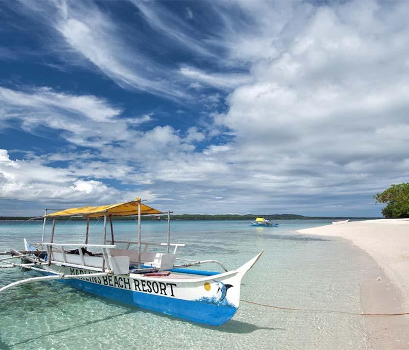 Bantayan Island - A tranquil island known for its white sandy beaches, clear blue waters, and relaxed atmosphere.