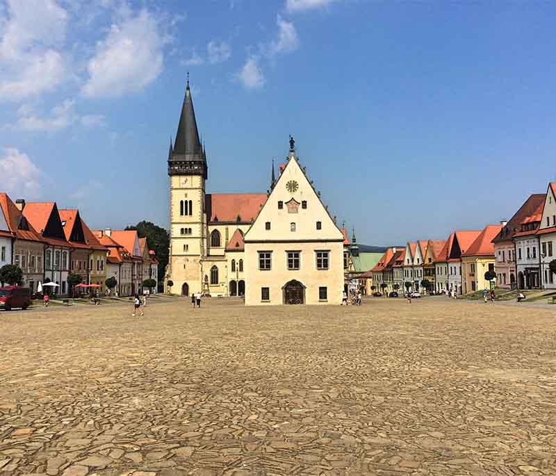 Bardejov - A historic town with a well-preserved medieval center, recognized as a UNESCO World Heritage site.