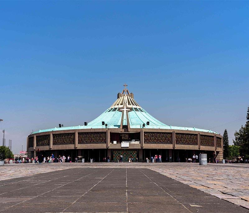 Basilica de Guadalupe, Mexico City - Important pilgrimage site in Catholicism, attracts millions annually.
