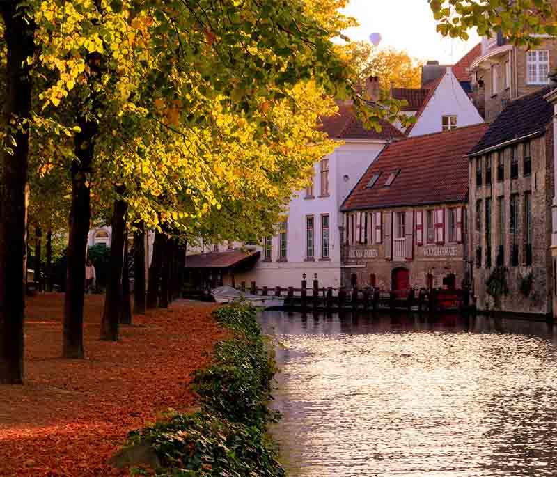 Basilica of the Holy Blood, Bruges, known for housing a revered relic of Christ's blood and beautiful architecture.