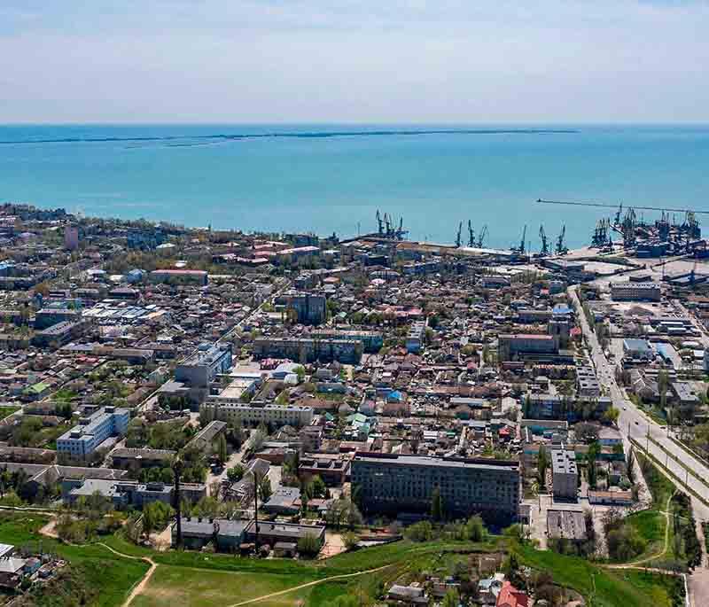 Berdiansk - A coastal city on the Sea of Azov, known for its beautiful beaches, health resorts, and vibrant cultural life.
