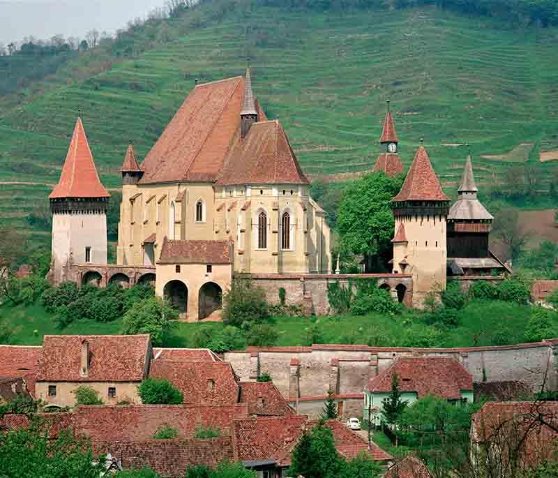 Biertan - A UNESCO World Heritage Site featuring a well-preserved fortified church and medieval village.