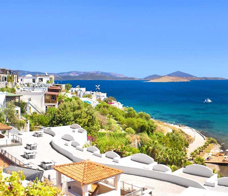 Bodrum Peninsula - Known for its beautiful beaches, resorts, vibrant nightlife, and historical sites.