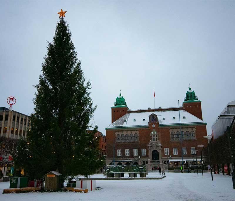 Borås - A city known for its textile industry, vibrant cultural scene, beautiful parks, and public art displays.