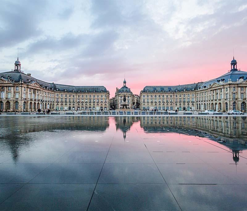 Bordeaux, Nouvelle-Aquitaine, a renowned wine-growing region with a historic center, vineyards, and a vibrant cultural scene.