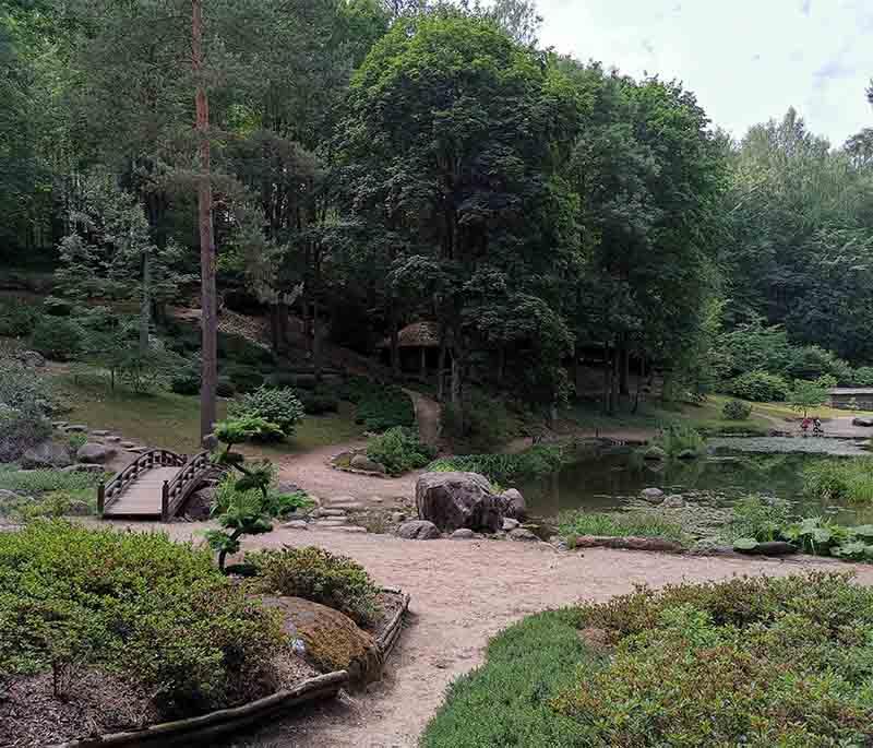 Botanical Garden of Vilnius University, a large botanical garden featuring diverse plant species and beautiful landscapes.