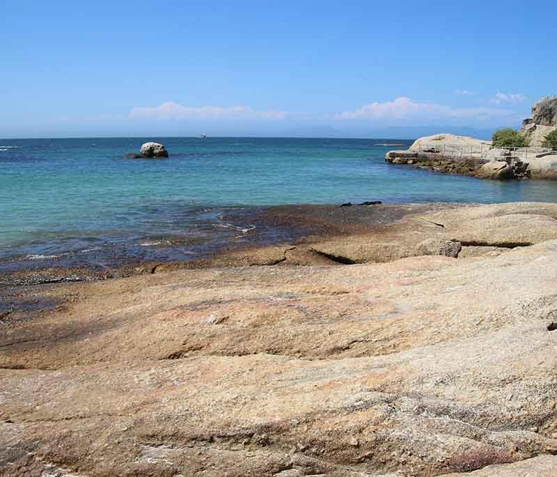 Boulders Beach, Simon's Town - A beach known for its colony of African penguins and clear, calm waters.