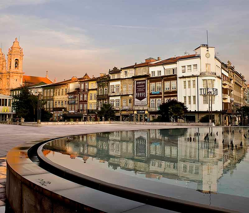 Braga - One of Portugal's oldest cities, known for its baroque churches, Roman ruins, and vibrant religious festivals.