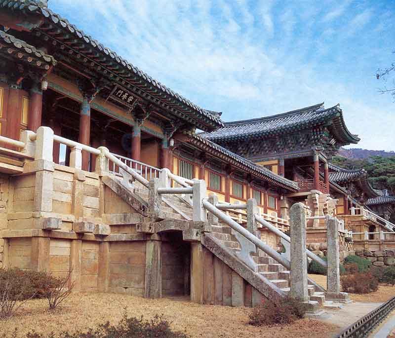 Bulguksa Temple, Gyeongju - A historic Buddhist temple and UNESCO site, known for its architecture and significance.