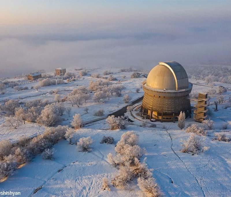 Byurakan Observatory: Visit the astronomical observatory set against Mount Aragats, a center for scientific study.