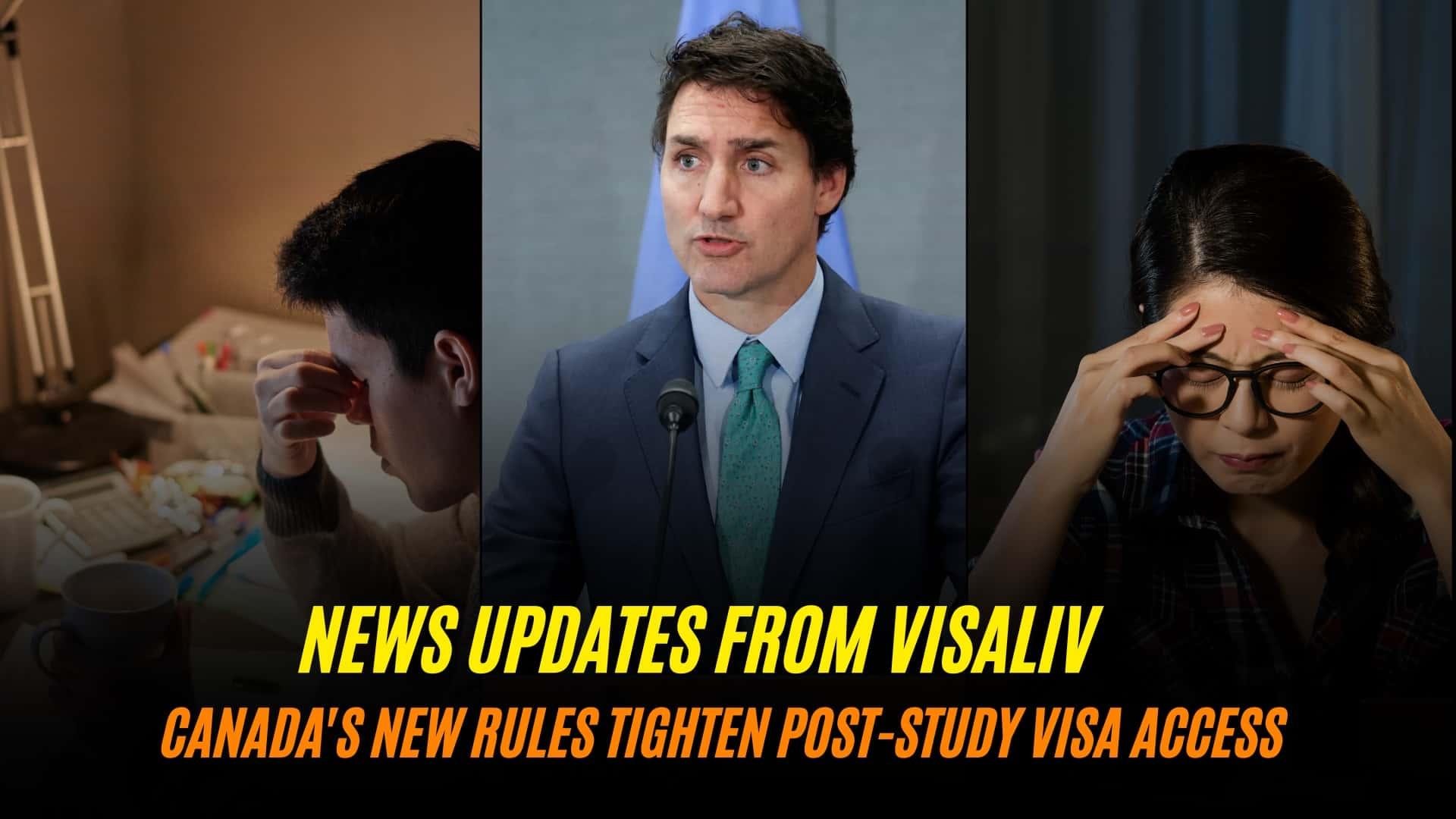 Canada implements new rules that tighten access to the post-study visas for the international students.