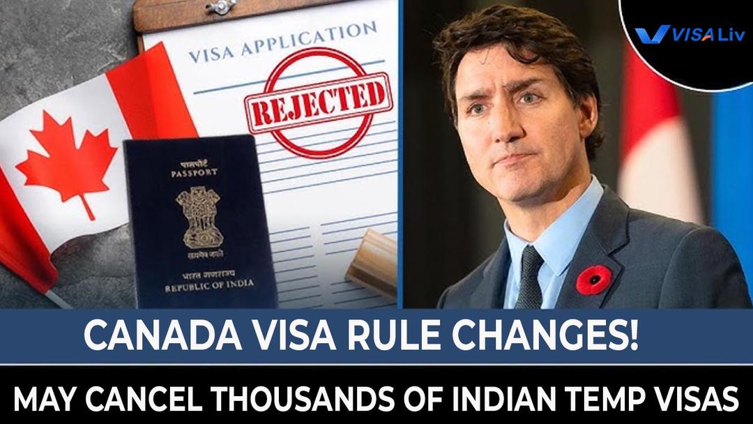 Canada plans to cancel thousands of Indian temporary visas impacting students and foreign workers.
