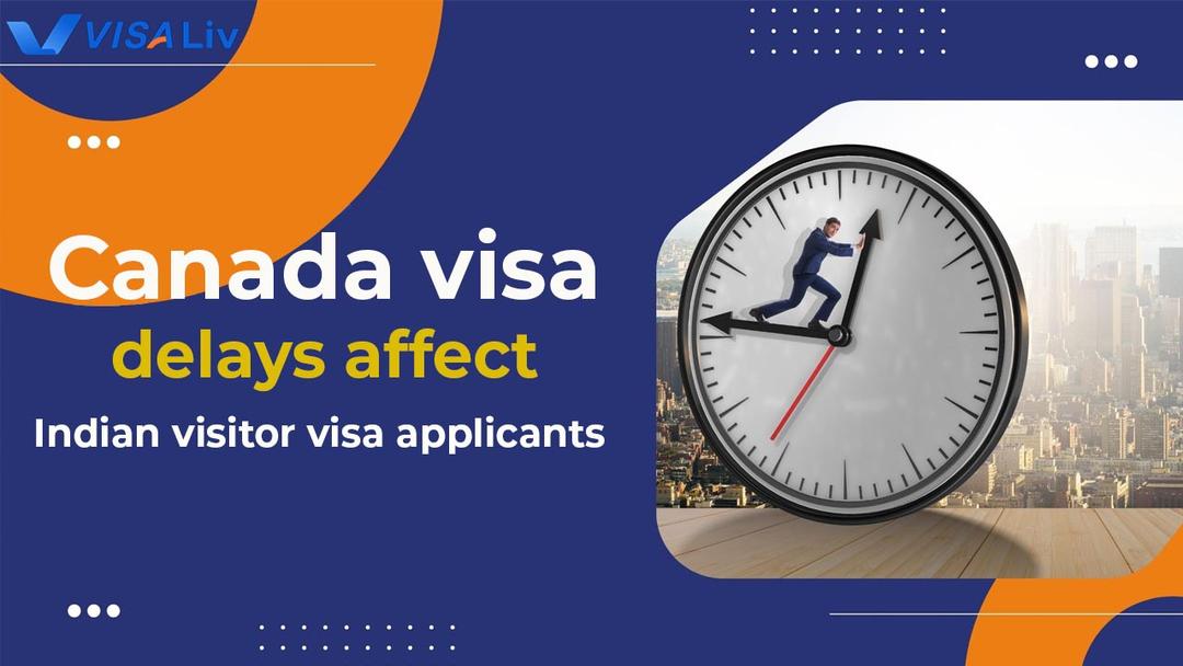 Indian visitors face long Canada visa delays due to extended processing times and growing application backlog.