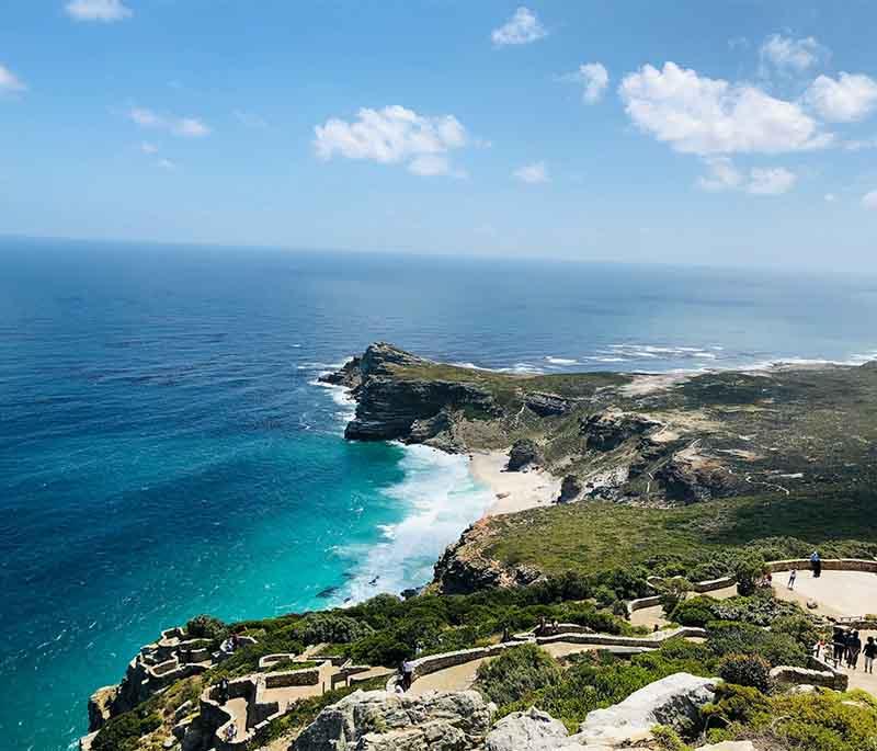 Cape Point - A scenic promontory at the southwestern tip of the Cape Peninsula, known for its dramatic cliffs and views.