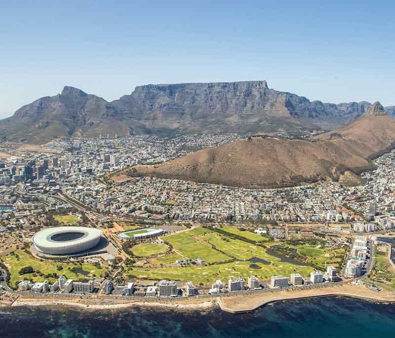 Cape Town - A vibrant city known for its stunning natural beauty, including Table Mountain and Victoria 