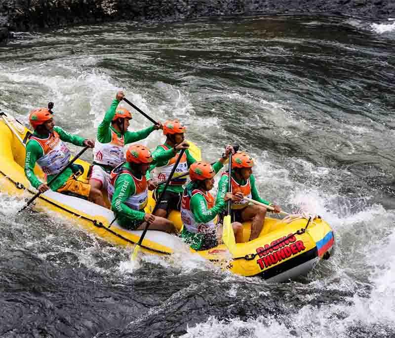 Cauca River Rafting, offering thrilling white-water rafting adventures through the stunning landscapes of the Cauca River.