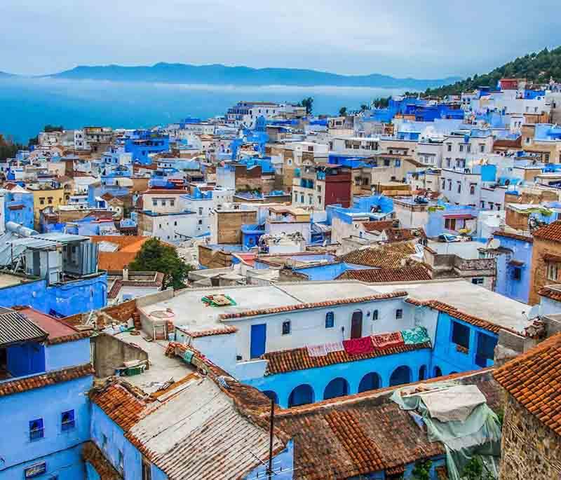 Chefchaouen - The Blue Pearl: Renowned for its striking blue-washed buildings and picturesque mountain setting.