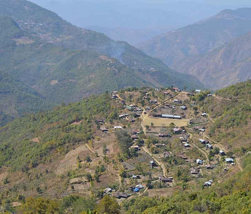 Chin Hills - Known for their rugged beauty, ethnic diversity, traditional tattooed women, and stunning vistas.