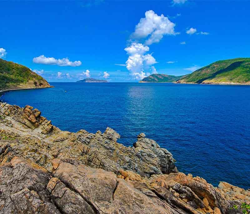 Con Dao Islands - A group of islands with beautiful beaches, clear waters, rich history, and natural beauty.