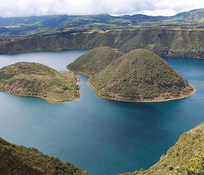 Cotacachi-Cayapas Reserve, featuring habitats from cloud forests to paramos, ideal for nature enthusiasts and hikers.