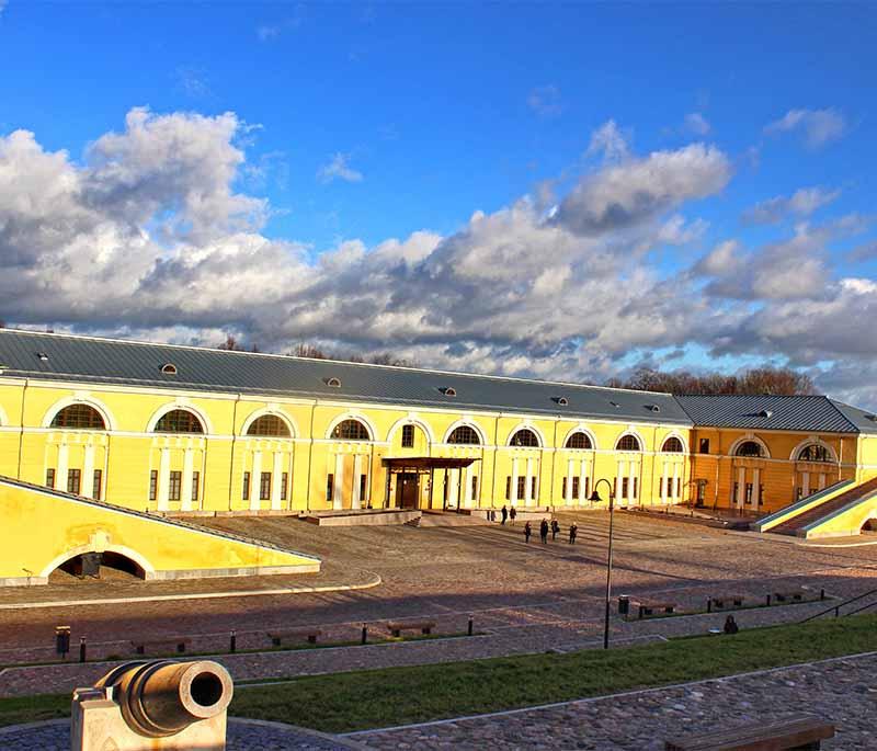 Daugavpils Mark Rothko Art Centre, a contemporary art center dedicated to the works of Latvian-American artist Mark Rothko.