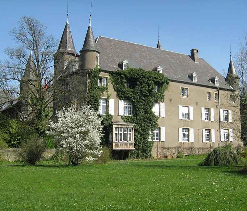 Differdange Castle: Explore the enchanting historic castle now housing Miami University's campus and more.