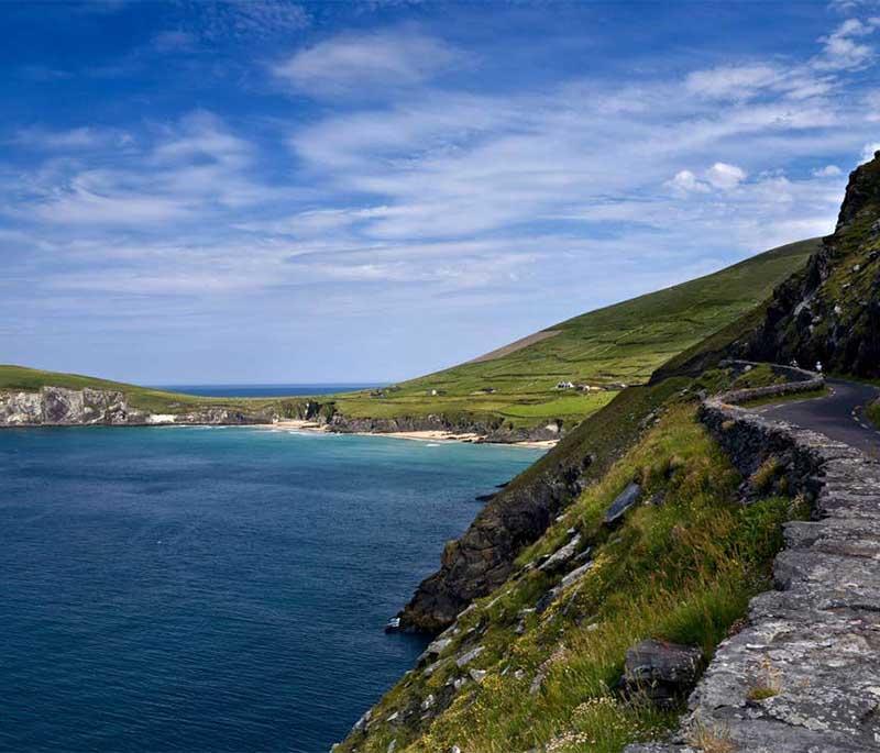 Dingle Peninsula, County Kerry, a picturesque peninsula with stunning coastal views, charming villages, cultural heritage.