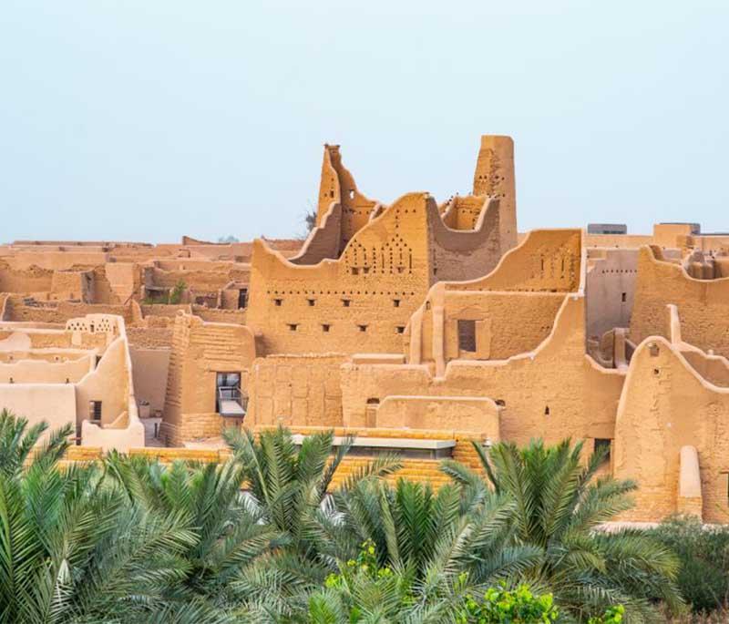 Diriyah - Riyadh - A historic town and the original home of the Saudi royal family, now a UNESCO World Heritage site.