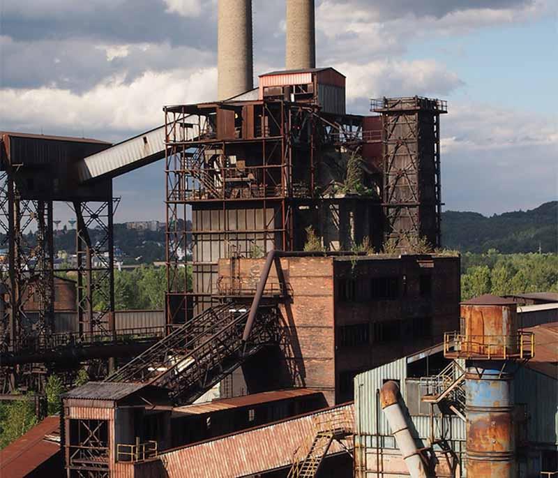 Dolni Vitkovice Industrial Heritage Area, a former industrial site transformed into a cultural and educational center.