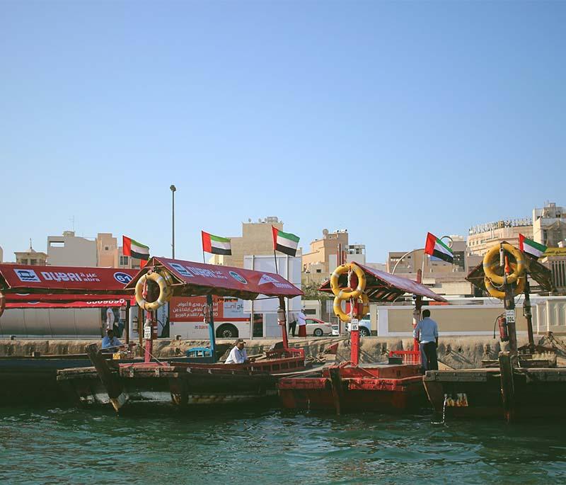 Dubai Creek, Dubai: Discover Dubai's trading heritage and traditional dhow cruises along this historic waterway.