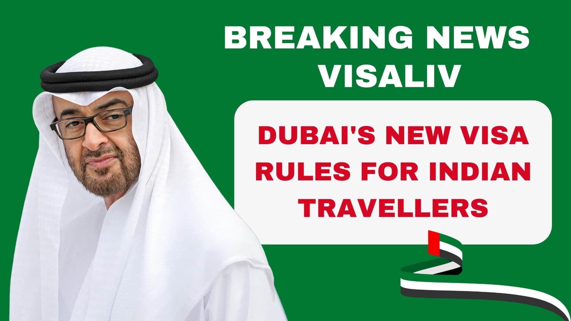 Dubai introduces new visa rules for Indian travelers, affecting entry requirements and visa applications.