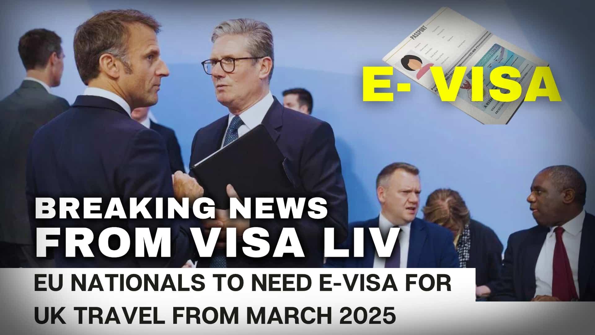 EU nationals need an e-visa for UK travel from March 2025. Find out how this new requirement affects your future trips.