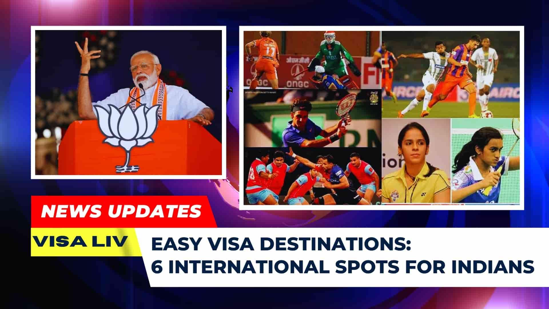 Explore 6 easy visa destinations for Indians offering hassle-free entry and exciting travel experiences.