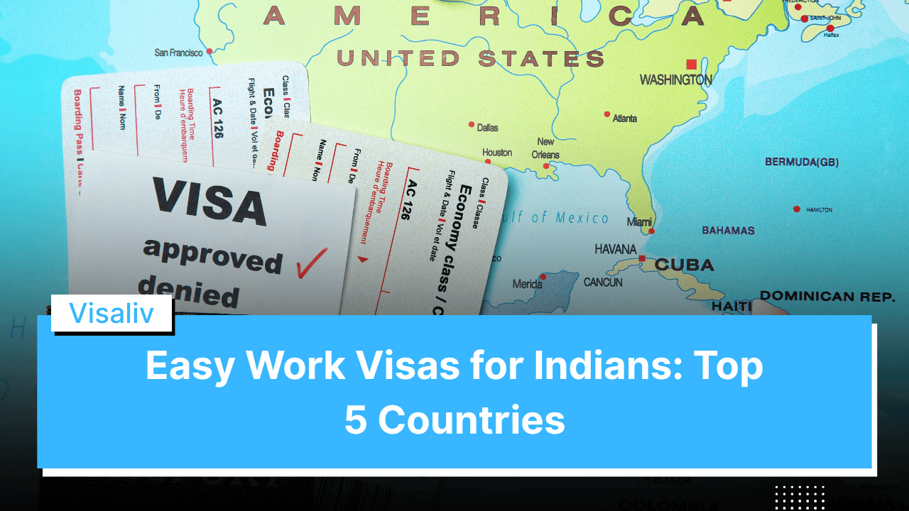 Indians exploring the top five countries that provide easy work visa options with better job opportunities abroad.