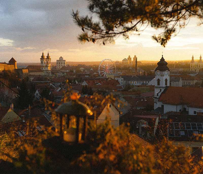 Eger - Valley of the Beautiful Women, known for its wine cellars and tasting opportunities, especially Egri Bikavér.
