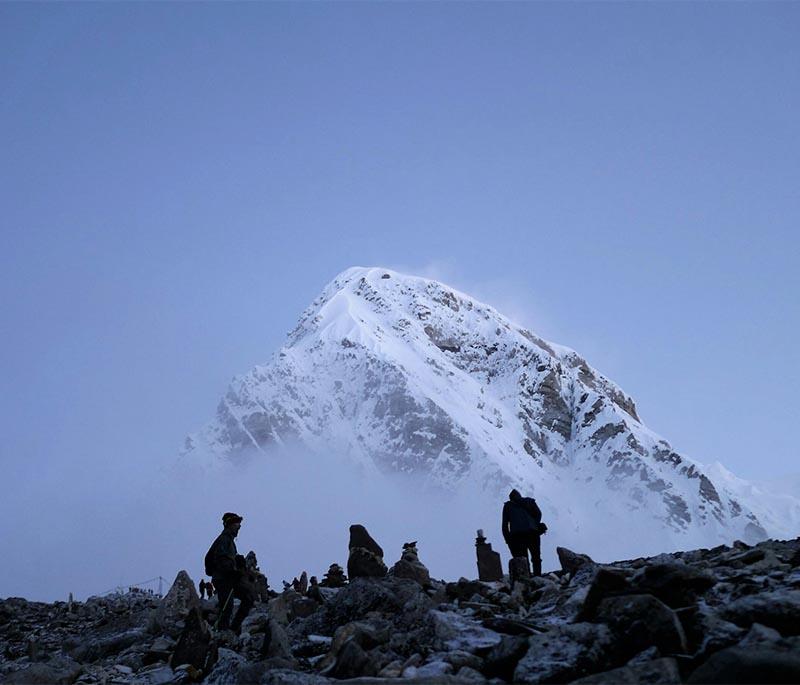 Everest Base Camp Trek - A challenging trek leading to the base of the world's highest peak, Mount Everest.