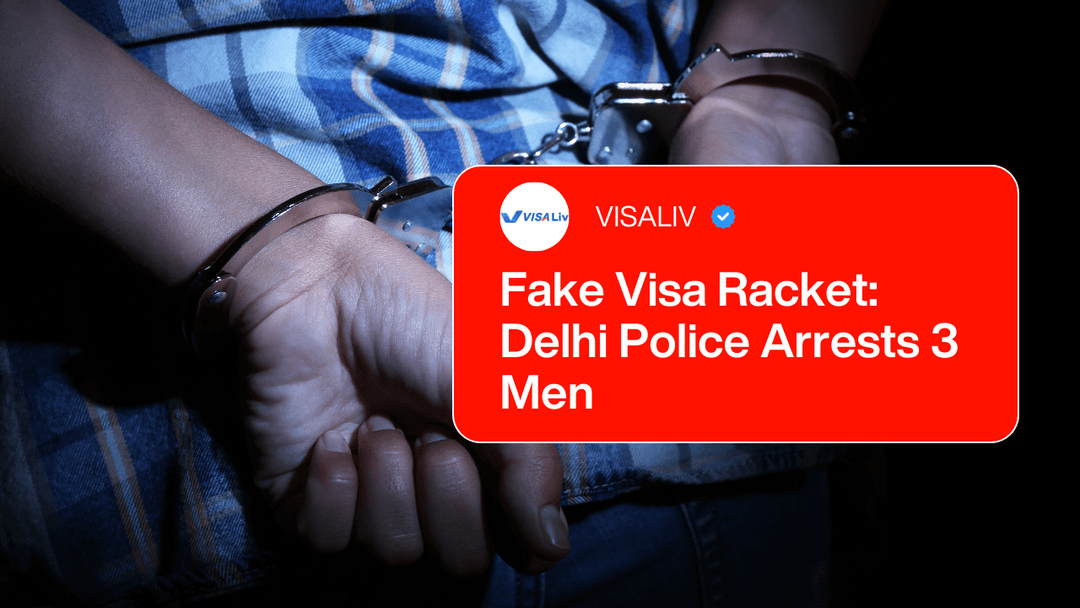 Delhi Police bust fake visa racket, arresting 3 men involved in fraudulent activities targeting unsuspecting applicants.